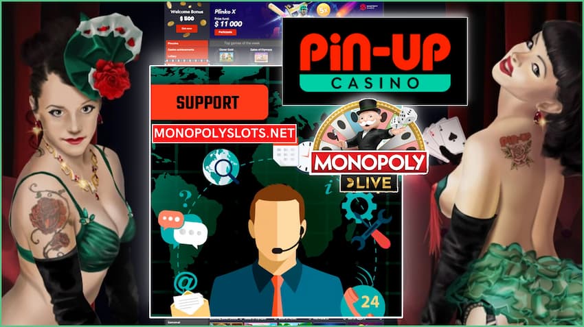 Read Review Pin Up Casino and get Free Spins with Deposit Bonus pictured.