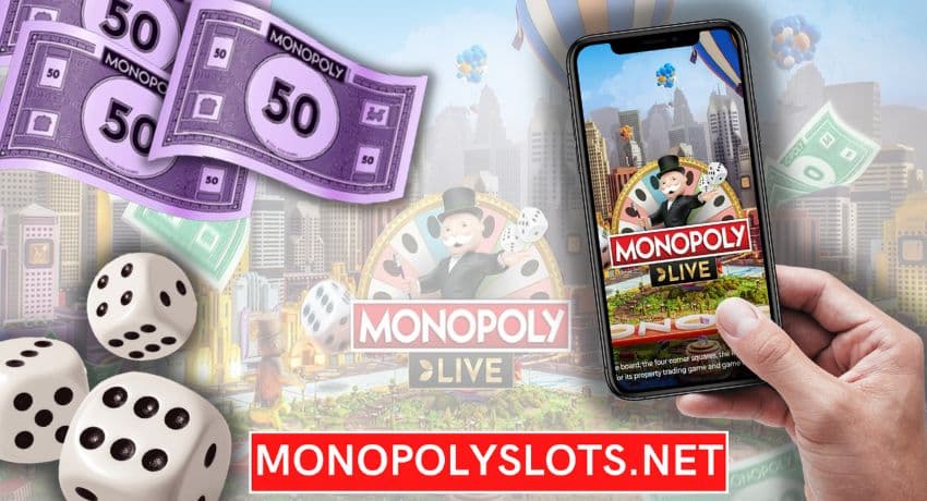 Download the Monopoly Big Baller app and play in the mobile casino pictured.