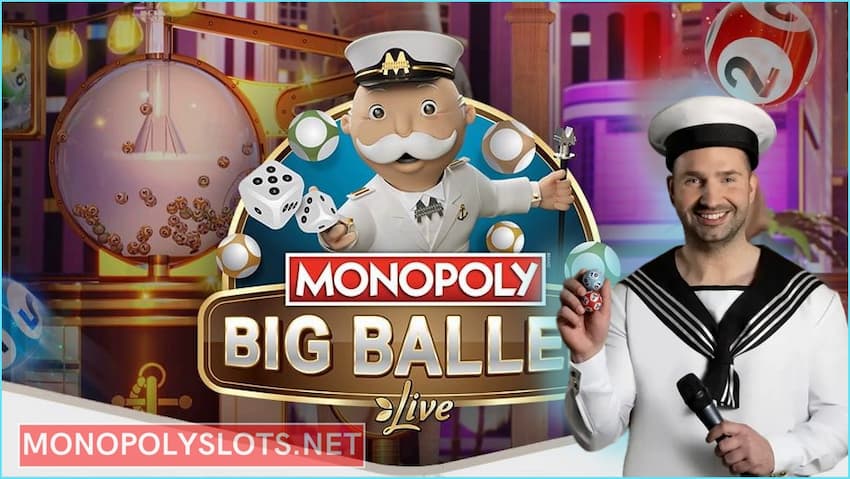 Monopoly Big Baller Live Casino Game is created by Evolution Gaming pictured.