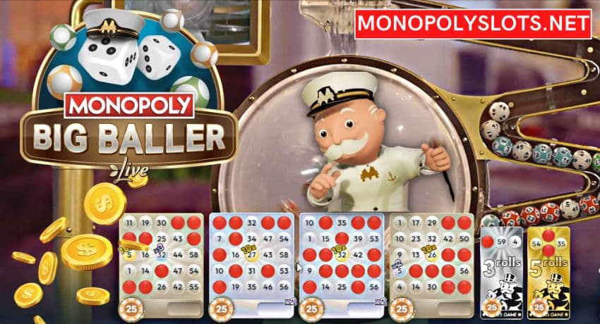 Monopoly Big Baller online casino game strategy in 2024 pictured.