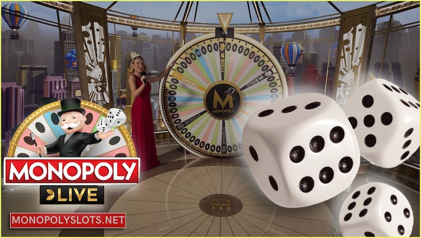 Monopoly Live results at MonopolySlots.net pictured.