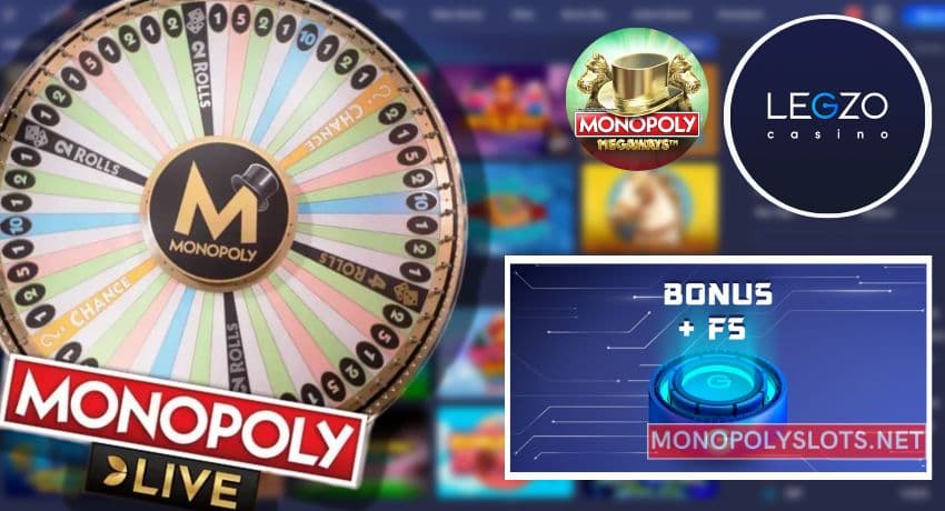 The New Monopoly Casino LEGZO pictured.