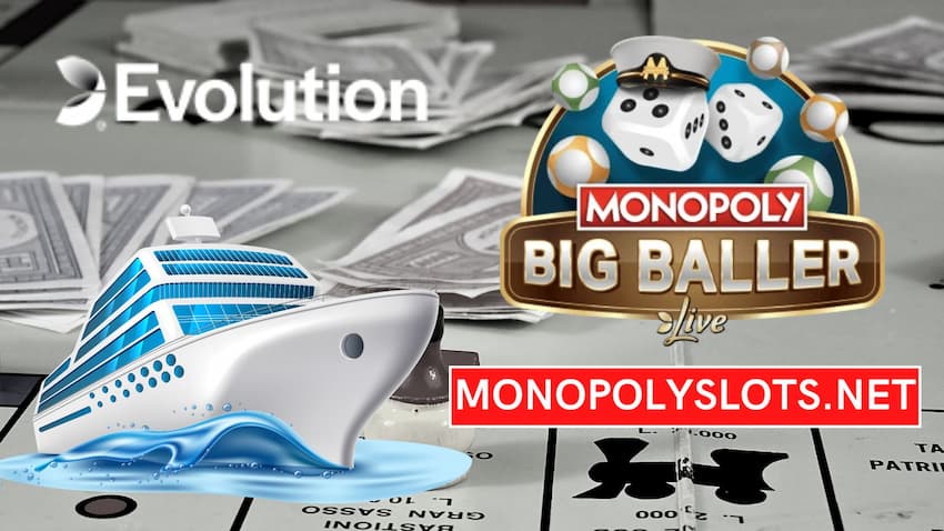 The new game Monopoly Big Baller was created by Evolution Gaming pictured.