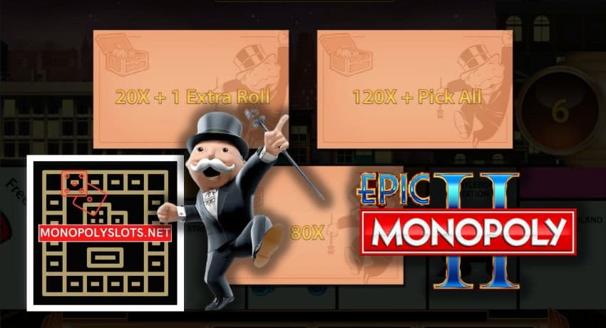 Join Mr. Monopoly on a journey through the world of Epic Monopoly 2, now available at select online casinos pictured.