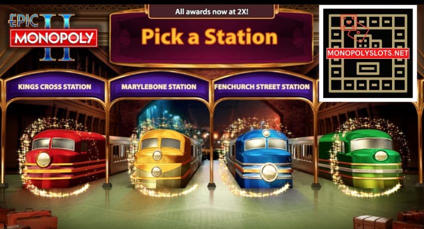 Win big with Epic Monopoly 2, the exciting new slot game from WMS Gaming pictured.