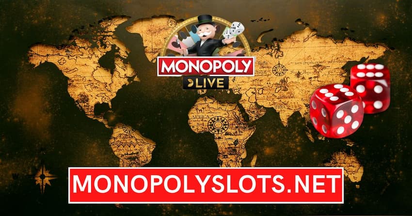 The Sitemap for Monopolyslots.net pictured.